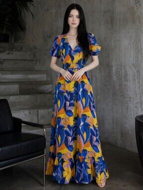 dr2 maxi dress DR2 | Dresses | Dr2 Floral Maxi Dress Black Pink Brown